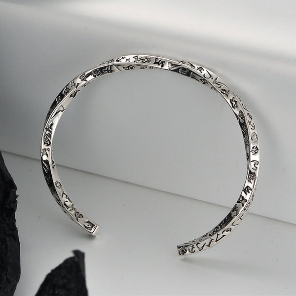 Timeless Silver Mobius Bracelet