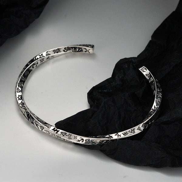 Timeless Silver Mobius Bracelet