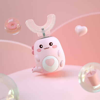 ✨ TinySmiles™ – Smart U-Shaped Kids Toothbrush 🪥