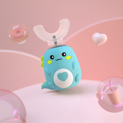 ✨ TinySmiles™ – Smart U-Shaped Kids Toothbrush 🪥
