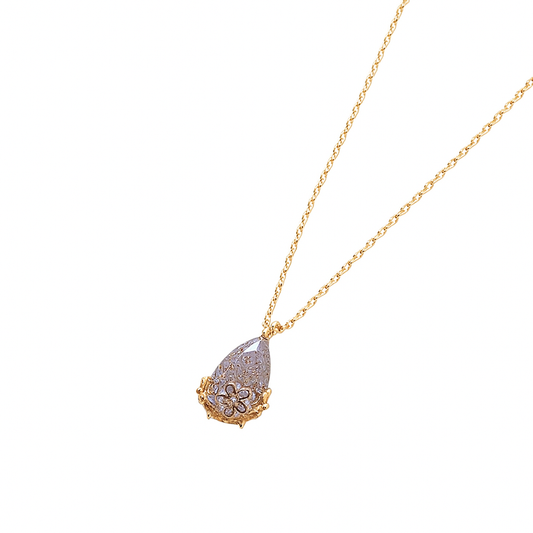 Sparkling Drop Necklace