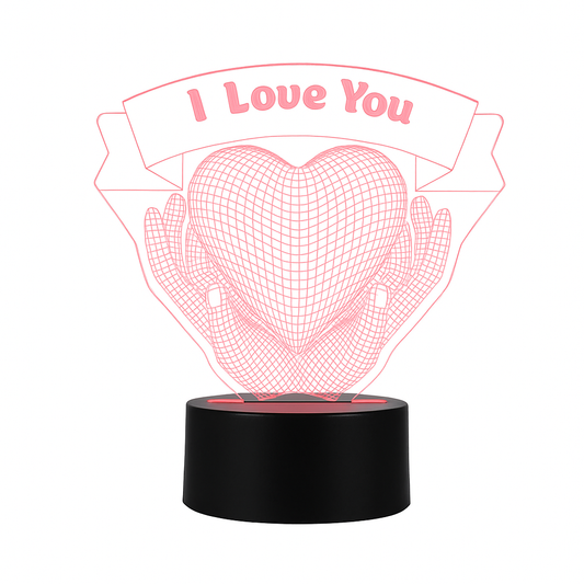Heartfelt Love Night Light