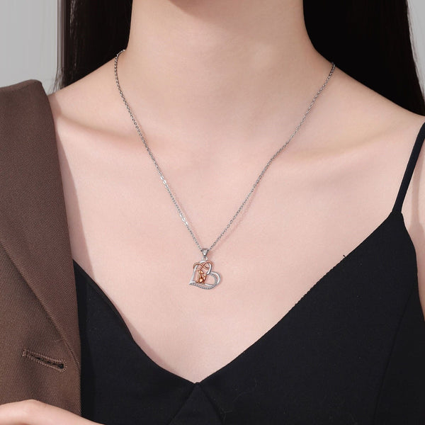 Chic Dog Pendant Necklace