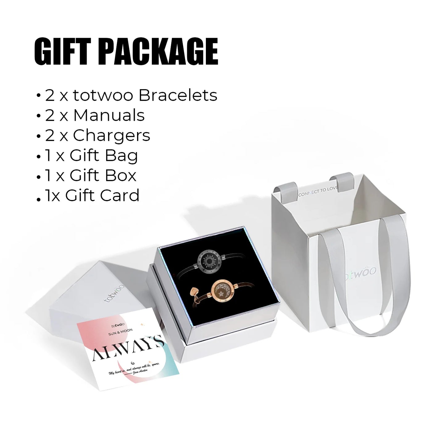 Totwoo Love Link Bracelets