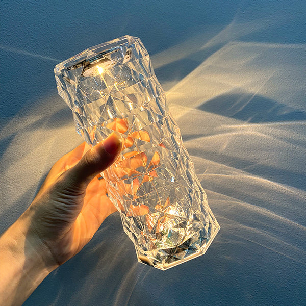 Crystal Glow Touch Lamp