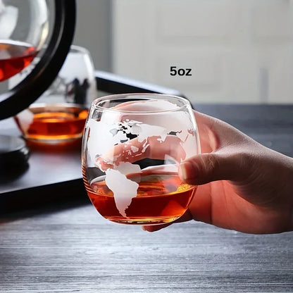 Elegant Globe Decanter Set