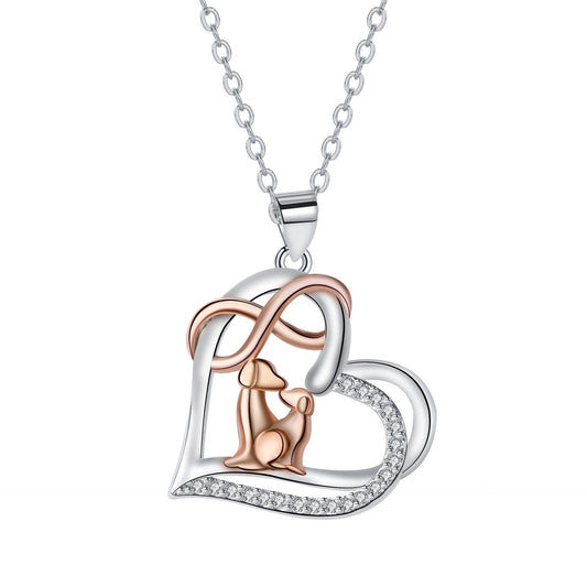 Chic Dog Pendant Necklace
