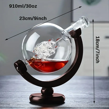 Elegant Globe Decanter Set
