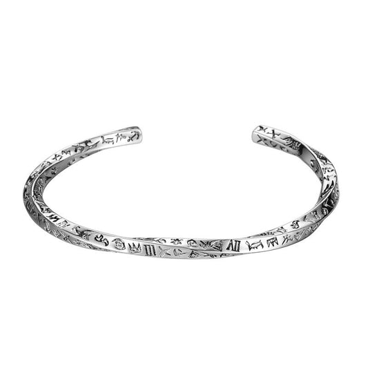 Timeless Silver Mobius Bracelet