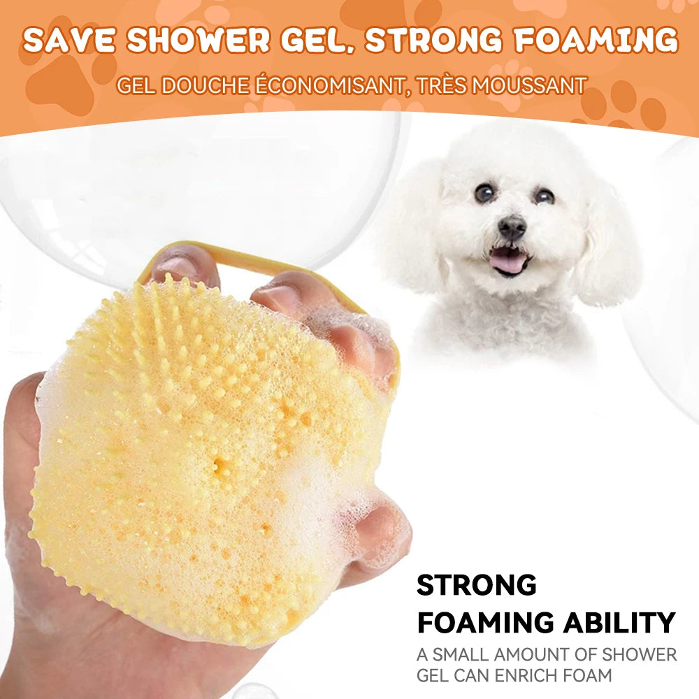 Pet Pamper Shampoo Brush