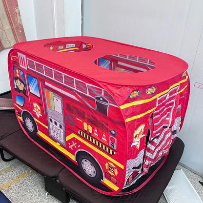 Kids' Fire Truck Adventure Tent