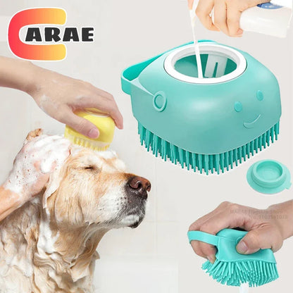 Pet Pamper Shampoo Brush