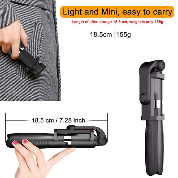 Smart Selfie Stick with Bluetooth