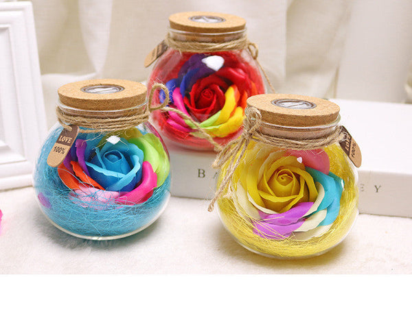 Rainbow Wish Soap Bouquet