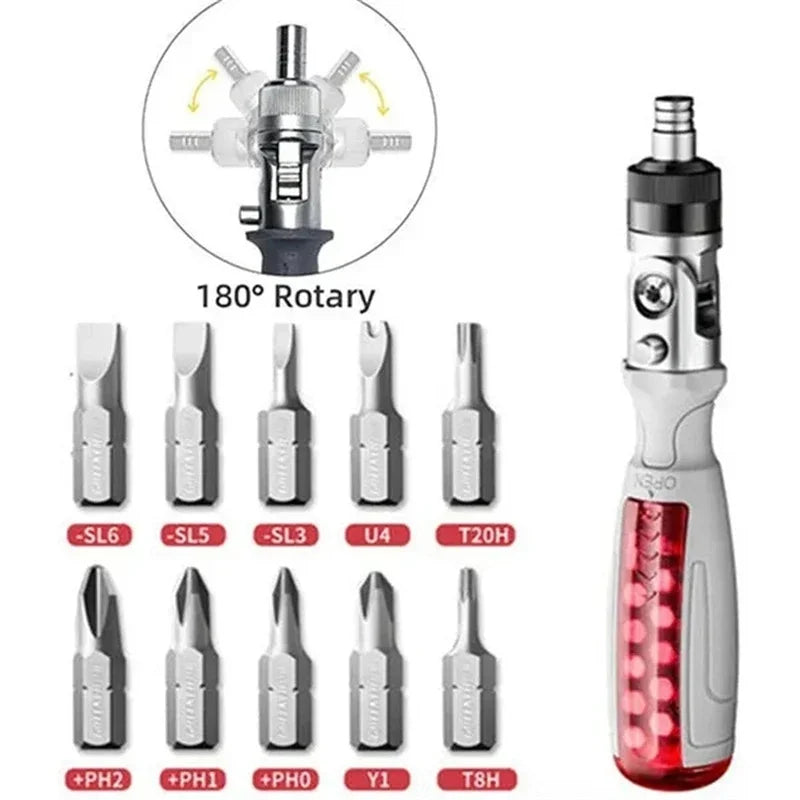 Magic Angle Screwdriver Set