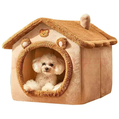 Cozy Foldable Pet Cave