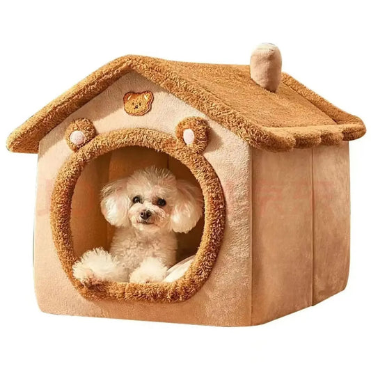 Cozy Foldable Pet Cave